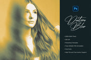 Duotone Blurred Photo Template - Pixel Surplus