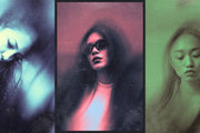Portrait Blur Duotone Effect