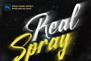 Spray Paint Text Effects