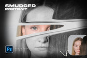 Smudged Portrait Photoshop Effect