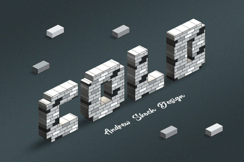 Bricks Text Effects