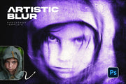 Artistic Blur Photoshop Template