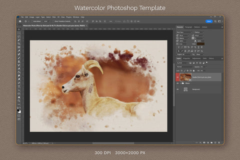 Watercolor Photo Effect