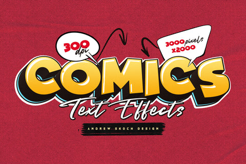 Comic Text Effects