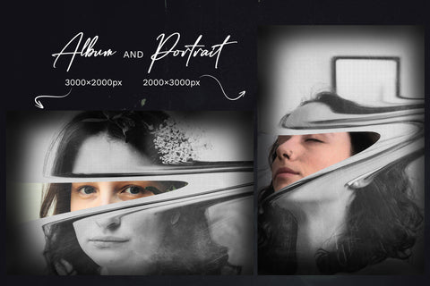 Smudged Portrait Photoshop Effect