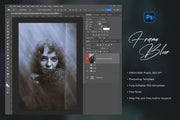 Frame Blur Photo Template