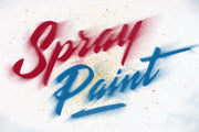 Spray Paint Text Effects