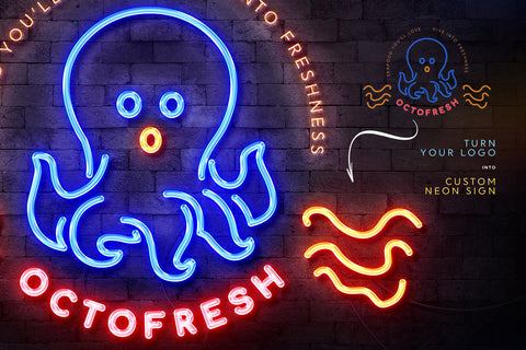 Custom Neon Sign Scene Generator – Pixel Surplus