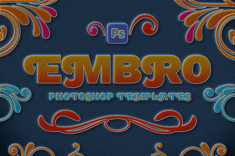 Embroidery Photoshop Mockups