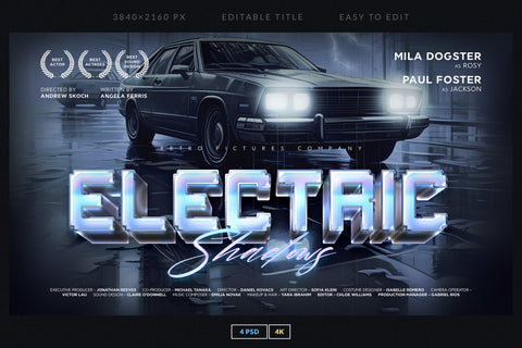 80s Style Movie Titles