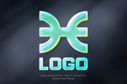 Holographic Logo Mockups