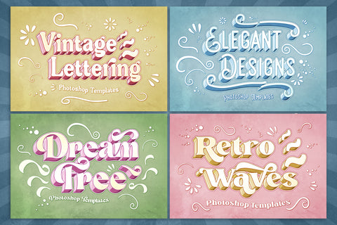 Elegant Retro Text Effects