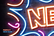 Custom Neon Sign Photoshop Mockup