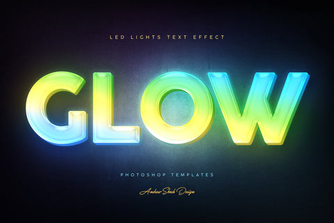 Led Lights Text Effects