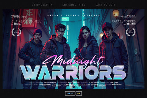 80s Style Movie Titles