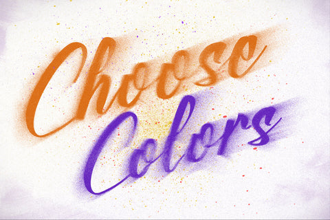 Spray Paint Text Effects