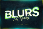 Gradient Blurred Text Effect