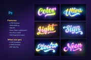 Led Lights Text Effects