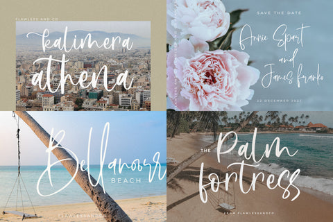 The Modern Script Font Bundle