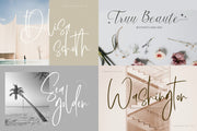 The Modern Script Font Bundle