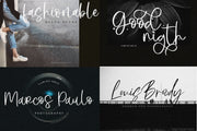 The Modern Script Font Bundle