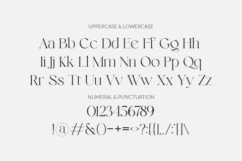 Relight – Modern Serif Font with Clean Lines