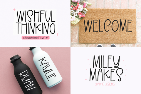 Cute Handwritten Font Bundle | Vol 2