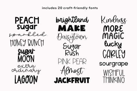 Cute Handwritten Font Bundle | Vol 2