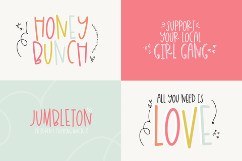 Cute Handwritten Font Bundle | Vol 2
