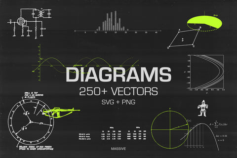 DIAGRAMS | 250+ Vector Diagram Pack