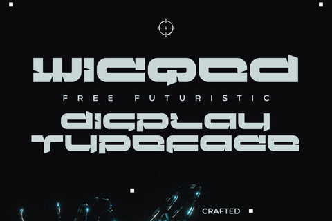 Wicqed Futuristic Typeface