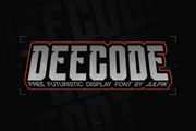 Deecode Free Futuristic Font