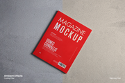 Magazine Mockup - Pixel Surplus