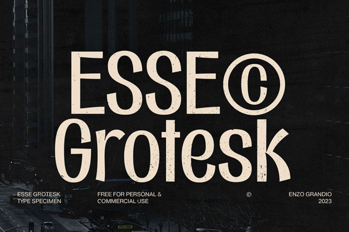 Esse Grotesk - Free Typeface – Pixel Surplus