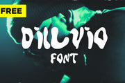 Diluvio - Free Liquid Display Font