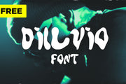 Diluvio - Free Liquid Display Font - Pixel Surplus