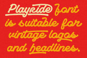 VT Playride - Vintage Script