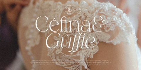 Guffie – Minimalist Serif Font for Clean Typography