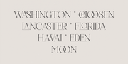 Guffie – Minimalist Serif Font for Clean Typography