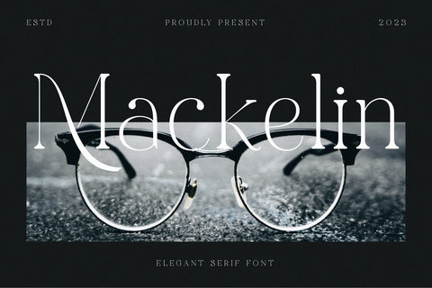 Mackelin - Free Elegant Serif Font - Pixel Surplus