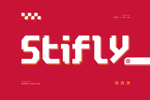 Stifly - Free Modern Futuristic Display Font