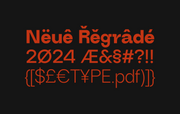 Neue Regrade - Free Sophisticated Variable Typeface