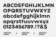 Unitea Sans Serif Family