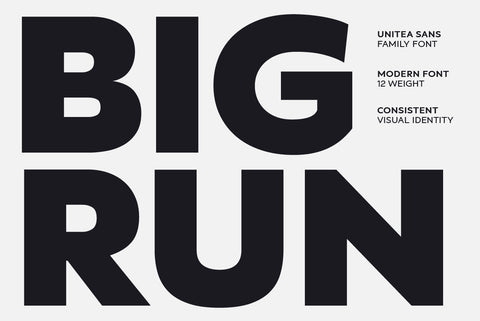 Unitea Sans Serif Family