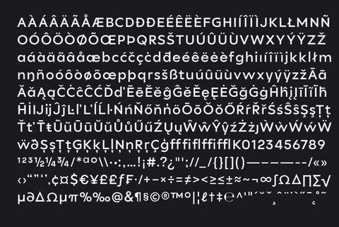 Unitea Sans Serif Family