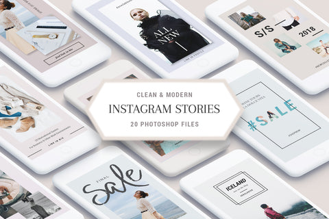 Clean & Modern Instagram Stories