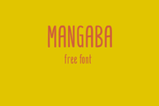 Mangaba - Free Hand Drawn Font - Pixel Surplus