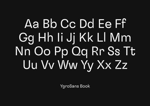 Ygro - Free Sans Serif Font