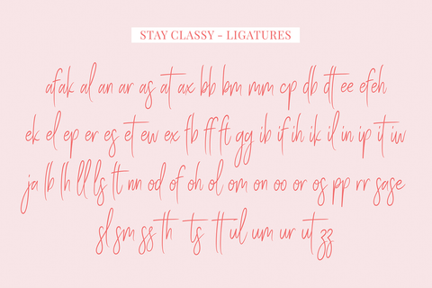 Stay Classy - Free Script Font - Pixel Surplus