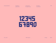 Quadrilateral - Free Bold Geometric Display Font